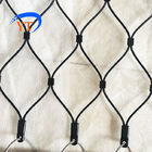 Flexible Black Oxide Wire Rope Mesh Of 304 316 316L Stainless Steel